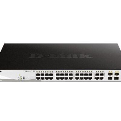 سوئیچ 24 پورت PoE دی لینک DGS-1210-28P