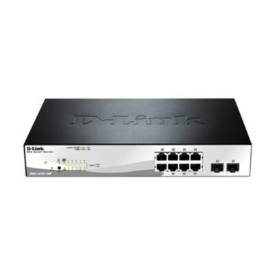 سوئیچ 10 پورت PoE دی لینک DGS-1210-10P