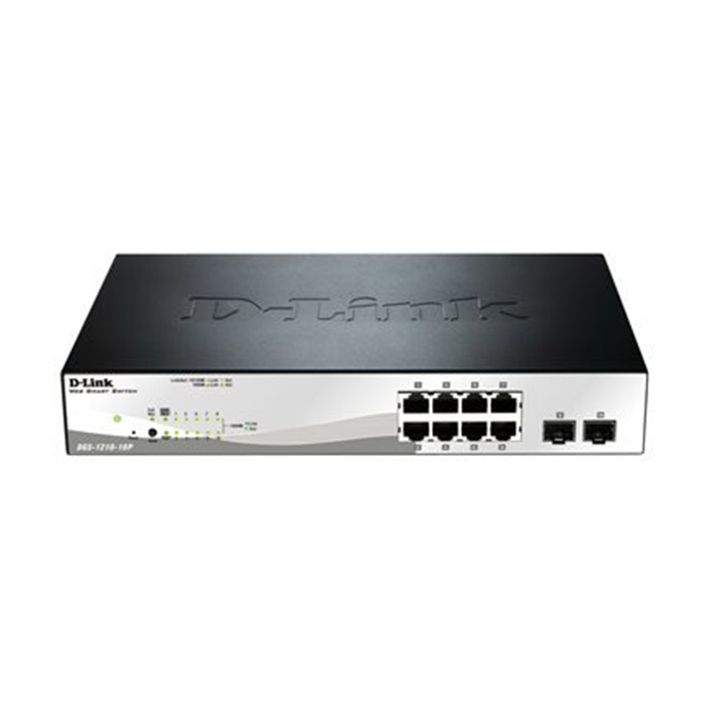سوئیچ 10 پورت PoE دی لینک DGS-1210-10P سوئیچ 10 پورت PoE دی لینک DGS-1210-10P