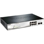 سوئیچ 10 پورت PoE دی لینک DGS-1210-10P