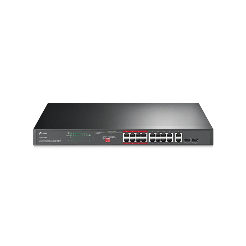سوئیچ 16پورت PoE تی پی لینک TL-SL1218MP سوئیچ 16پورت PoE تی پی لینک TL-SL1218MP