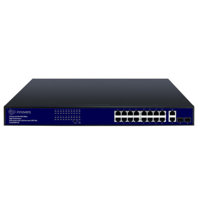 سوئیچ 16پورت PoE گیگابیت اینوورس IN-10016GP-2C