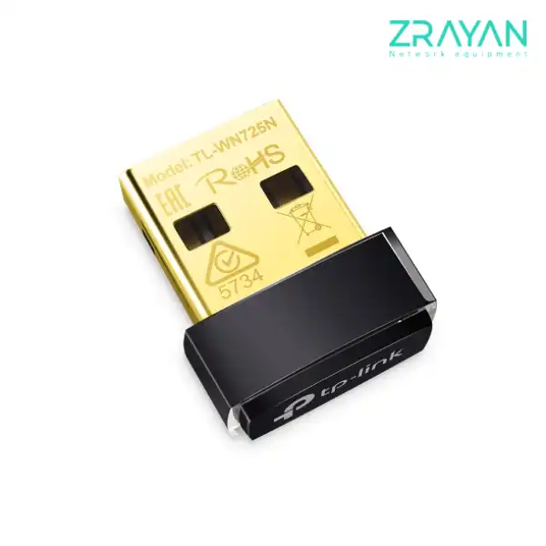 کارت شبکه بی سیم USB تی پی لینک TL-WN725N کارت شبکه بی سیم USB تی پی لینک TL-WN725N