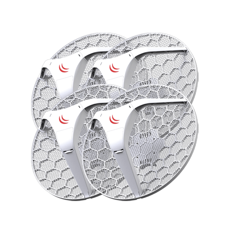 آنتن وایرلس میکروتیک (4-pack) LHG XL 5 ac رادیو وایرلس میکروتیک مدل LHG XL 5 ac 4 pack
