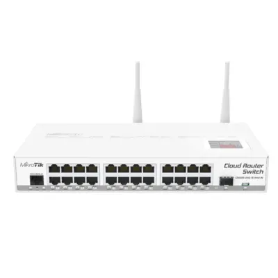 روتر سوئیچ وایرلس میکروتیک CRS125-24G-1S-2HnD-IN