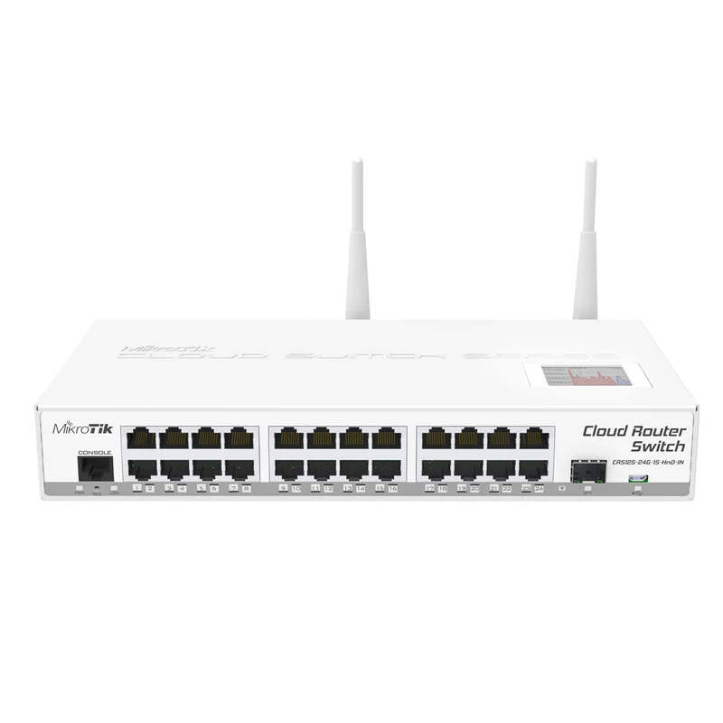 zrayan-MIKROTIK-crs125 روتر سوئیچ وایرلس میکروتیک CRS125-24G-1S-2HnD-IN