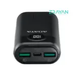 زد رایان پاوربانک ای دیتا مدل P10000QCD ظرفیت 10000 میلی آمپر ساعت