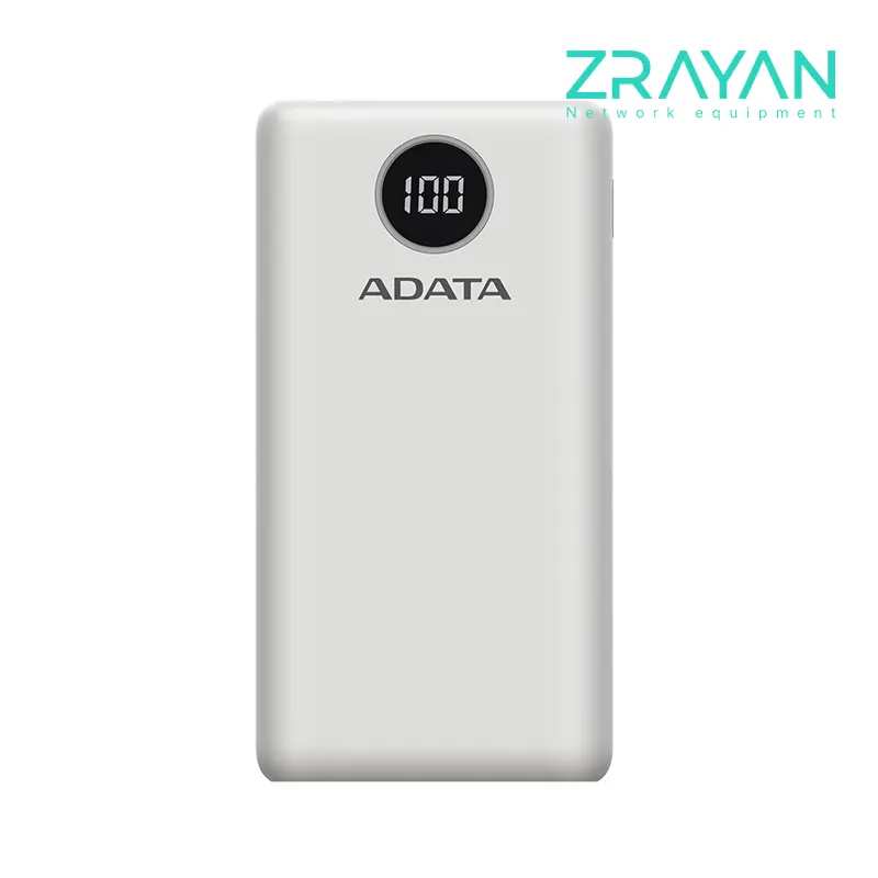 زد رایان پاوربانک ای دیتا مدل P20000QCD ظرفیت 20000 میلی آمپر ساعت زد رایان پاوربانک ای دیتا مدل P20000QCD ظرفیت 20000 میلی آمپر ساعت