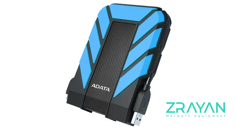 زد رایان هارد اکسترنال HD710 pro یک ترا آبی هارد اکسترنال ای دیتا مدل ADATA HD710 Pro