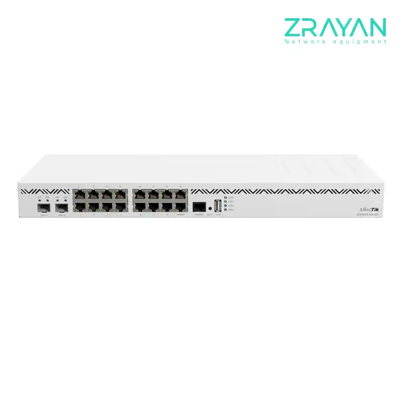 روتر میکروتیک مدل +CCR2004-16G-2S زد رایان روتر میکروتیک مدل +CCR2004-16G-2S زد رایان