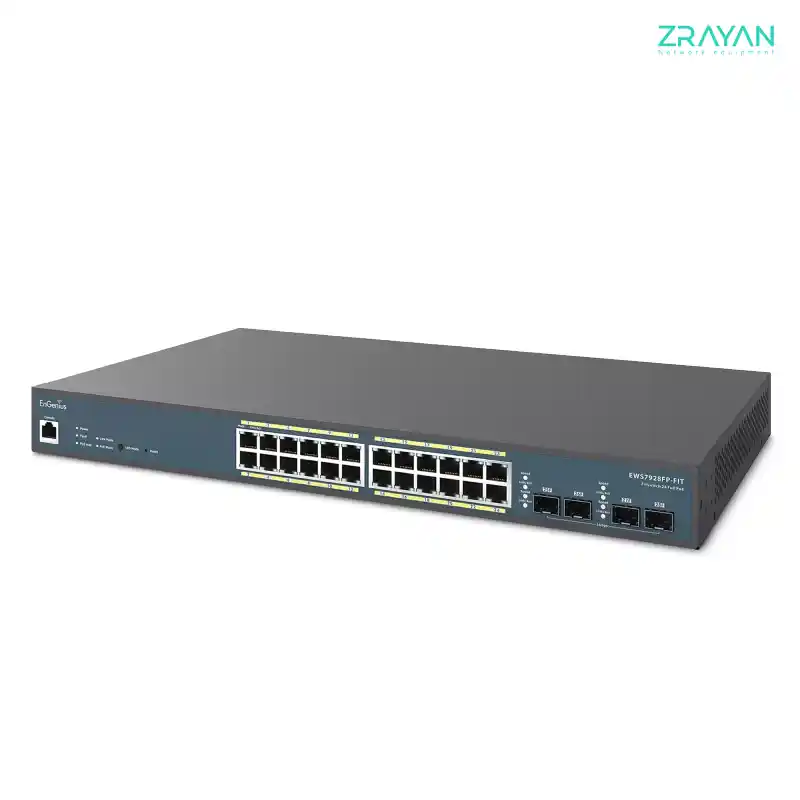 قیمت و خرید سوئیچ انجنیوس مدل EWS7928FP-FIT زد رایان سوئیچ انجنیوس EWS7928FP-FIT