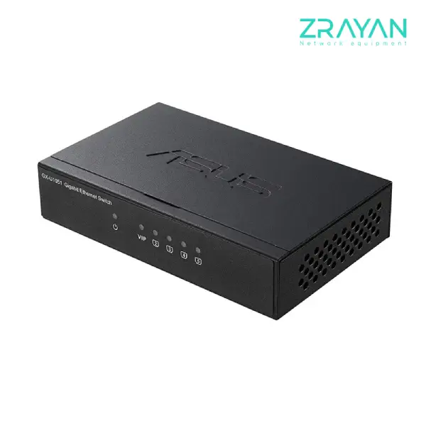 سوئیچ 5 پورت ایسوس مدل GX-U1051 سوئیچ 5 پورت ایسوس مدل GX-U1051