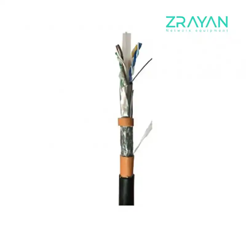 قیمت و خریدکابل شبکه نگزنس Cat6 SFTP Outdoor تمام مس تست فلوک پرمننت با دو روکش PVC + PE وارداتی کابل شبکه نگزنس Cat6 SFTP Outdoor تمام مس تست فلوک پرمننت با دو روکش PVC + PE وارداتی