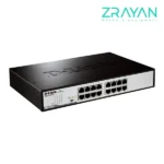 سوییچ 16 پورت گیگابیتی، غیر مدیریتی و دسکتاپ دی-لینک مدل DGS-1016D
