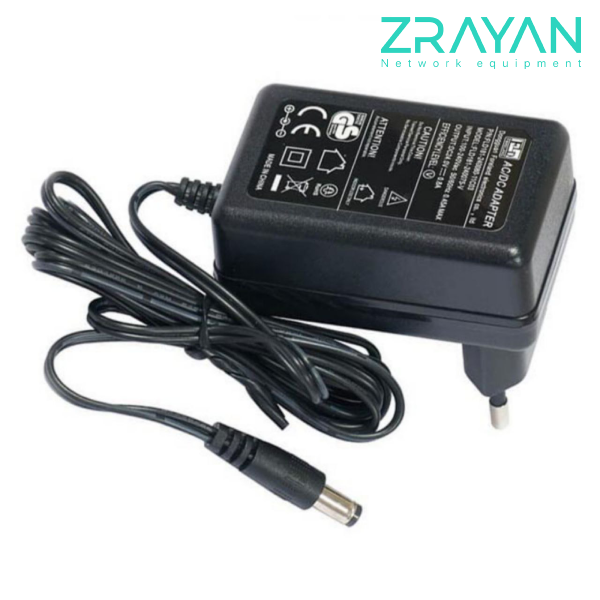 zrayan-Mikrotik 18pow آداپتور 24 ولت 1.2 آمپر میکروتیک Mikrotik 18pow