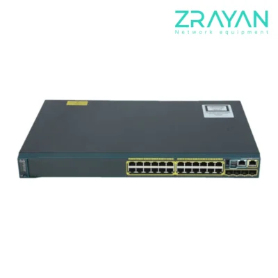 سوییچ 24 پورت POE سیسکو مدل WS-C2960S-24PS-L - زدرایان