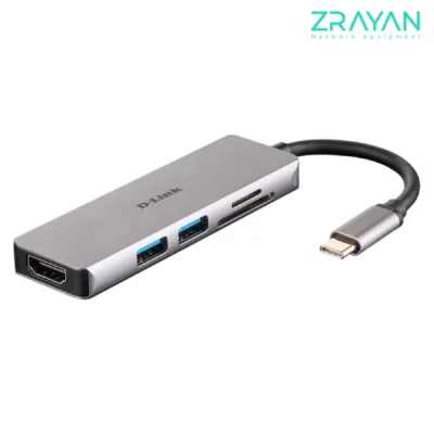 هاب 5 پورت USB-C دی-لینک مدل DUB-M530