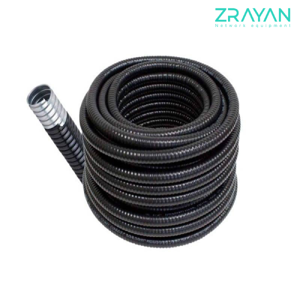 zrayan-flexi-size-36 لوله فلکسی خرطومی روکشدار فلزی سایز 36