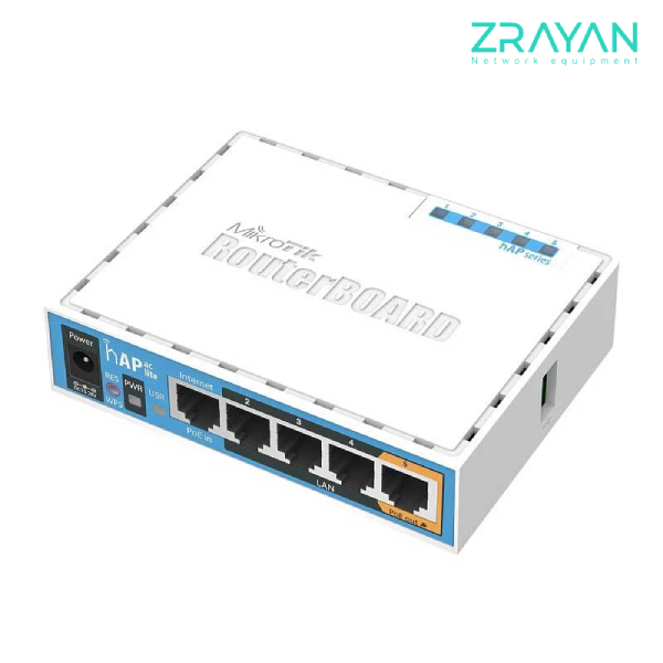 روتر میکروتیک مدل hAP ac lite - زدرایان روتر میکروتیک مدل hAP ac lite - زدرایان
