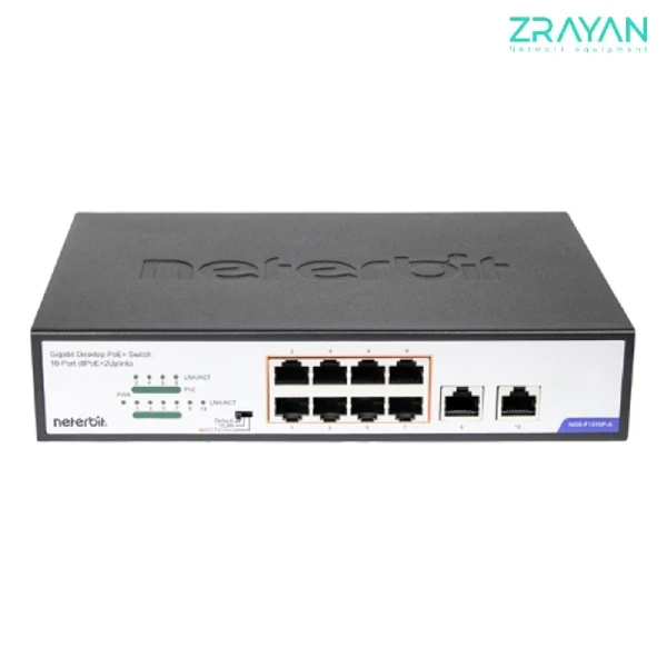 262aa85d8e0a7379a665968b1aabc0216bc49a8b_1637750947 (6) سوییچ 10 پورت نتربیت مدل NGS-F1010P-A
