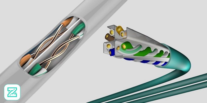 تفاوت کابل cat6 و cat6a