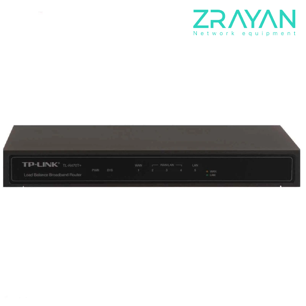 TL-R470T Plus روتر و متعادل کننده پهنای باند تی پی-لینک مدل TL-R470T Plus